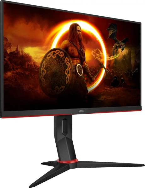 Монитор AOC 23.8" Gaming 24G2SP черный/красный IPS LED 16:9 HDMI матовая HAS Piv 300cd 178гр/178гр 1920x1080 165Hz FreeSync Premium VGA DP FHD 4.25кг