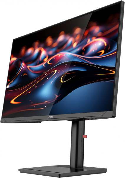 Монитор NPC 27" MU2707-K черный IPS LED 5ms 16:9 HDMI M/M матовая HAS Piv 1000:1 250cd 178гр/178гр 3840x2160 60Hz DP 4K USB 6.1кг