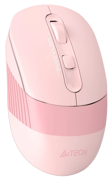 Мышь A4Tech Fstyler FB10C розовый оптическая 2000dpi беспров. BT/Radio USB 4but (FB10C BABY PINK)