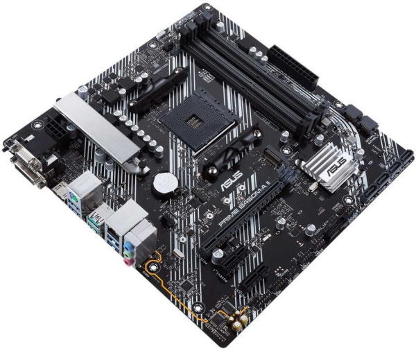 Материнская плата Asus PRIME B450M-A II Soc-AM4 AMD B450 4xDDR4 mATX AC`97 8ch(7.1) GbLAN RAID+VGA+DVI+HDMI