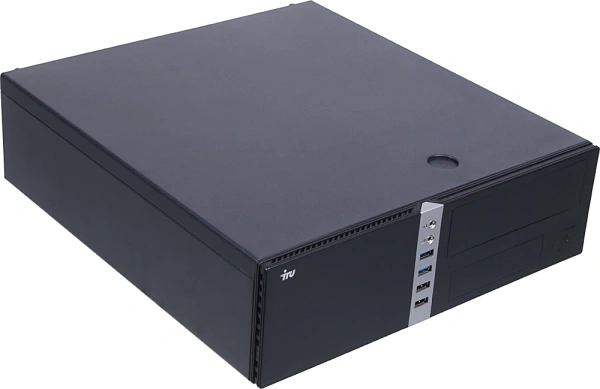 ПК IRU Office 310H6SF SFF i3 12100 (3.3) 8Gb SSD256Gb UHDG 730 Free DOS GbitEth 300W черный (1991582)