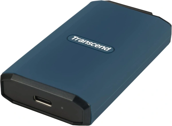 Накопитель SSD Transcend USB-C 1TB TS1TESD410C ESD410C 1.8" темно-синий