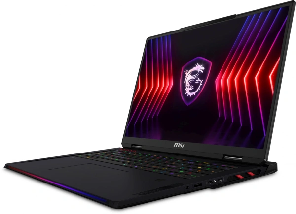 Ноутбук MSI Raider A18 HX A7VIG-026RU Ryzen 9 7945HX3D 32Gb SSD2Tb NVIDIA GeForce RTX4090 16Gb 18" IPS QHD+ (2560x1600) Windows 11 Home black WiFi BT Cam (9S7-182K32-026)