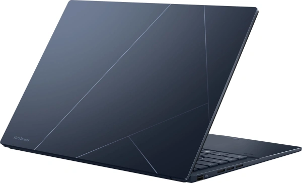 Ноутбук Asus Zenbook 14 OLED UX3405MA-QD992 Core Ultra 9 185H 16Gb SSD512Gb Intel Arc 14" OLED FHD+ (1920x1200) noOS blue WiFi BT Cam Bag (90NB11R1-M01SU0)