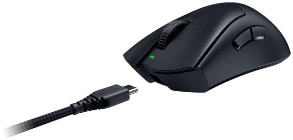 Мышь Razer DeathAdder V3 Pro черный оптическая 30000dpi беспров. USB-C 5but (RZ01-04630100-R3G1)