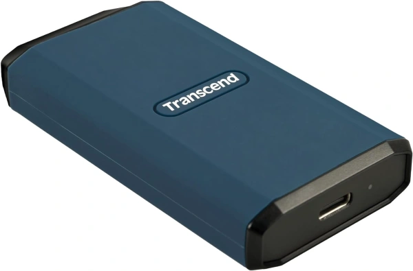 Накопитель SSD Transcend USB-C 1TB TS1TESD410C ESD410C 1.8" темно-синий