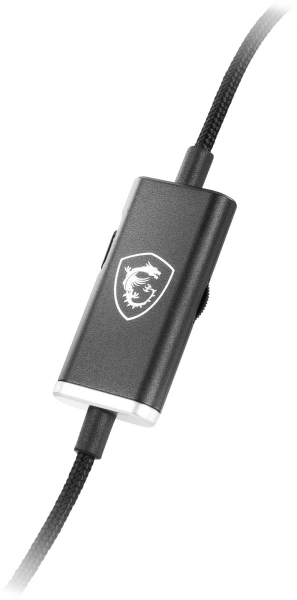 Наушники с микрофоном MSI Immerse GH20 черный 1.5м накладные оголовье (S37-2101060-SV1)