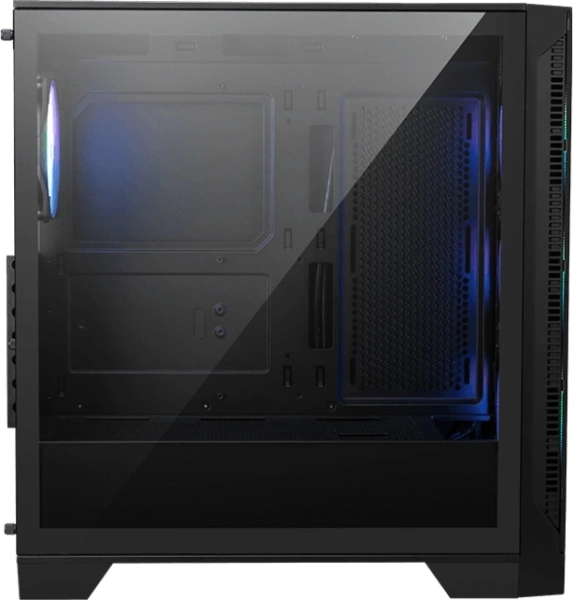 Корпус MSI MAG Forge 321R Airflow черный без БП ATX 2xUSB3.0 audio bott PSU