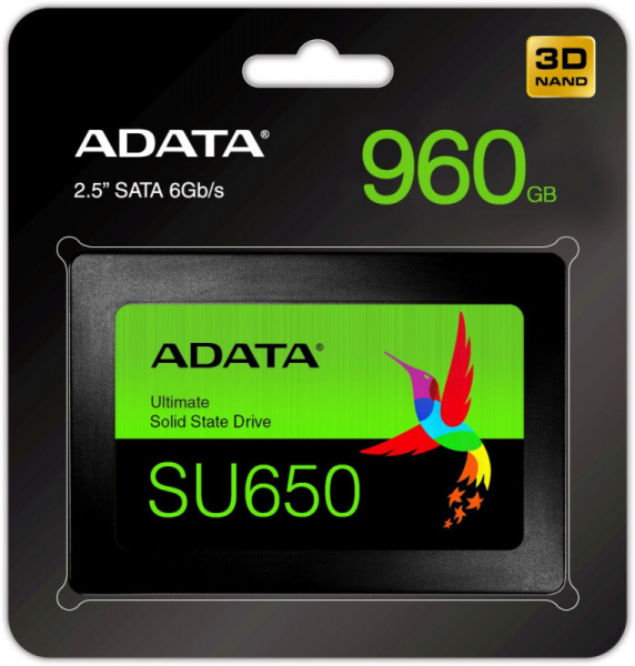 Накопитель SSD A-Data SATA III 960Gb ASU650SS-960GT-R Ultimate SU650 2.5"