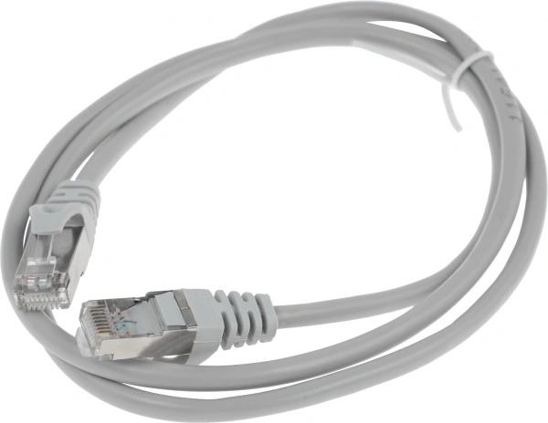 Патч-корд Premier PP22-1M 1000Гбит/с FTP 4 пары cat.5E CCA molded 1м серый RJ-45 (m)-RJ-45 (m)