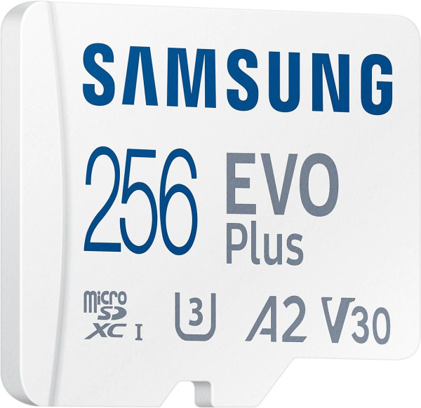 Флеш карта microSDXC 256Gb Class10 Samsung MB-MC256KA EVO PLUS + adapter