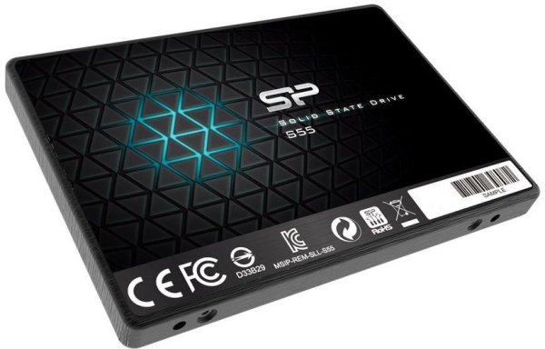 Накопитель SSD Silicon Power SATA-III 240GB SP240GBSS3S55S25 Slim S55 2.5"