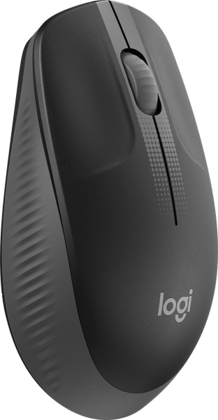 Мышь Logitech M190 черный/темно-серый оптическая (1000dpi) беспроводная USB (2but)