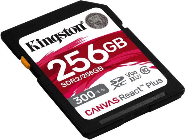 Флеш карта SDXC Kingston 256GB SDR2/256GB Canvas React Plus w/o adapter