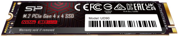 Накопитель SSD Silicon Power PCIe 4.0 x4 4TB SP04KGBP44UD9005 M-Series UD90 M.2 2280