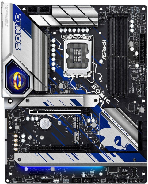 Материнская плата Asrock Z790 PG SONIC Soc-1700 Intel Z790 4xDDR5 ATX AC`97 8ch(7.1) 2.5Gg RAID+HDMI+DP