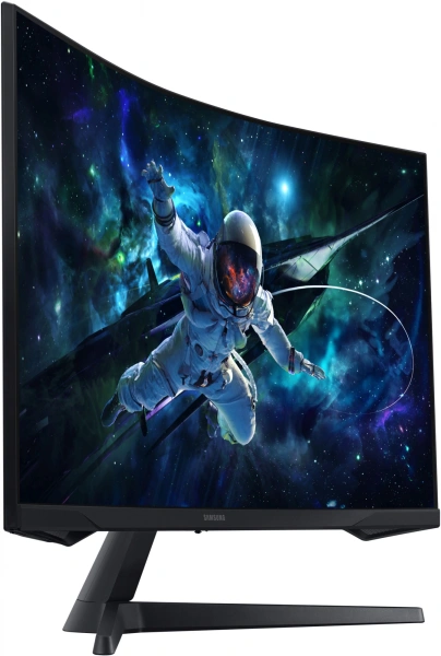 Монитор Samsung 27" S27CG550EI черный VA LED 1ms 16:9 HDMI M/M полуматовая Piv 2500:1 300cd 178гр/178гр 2560x1440 DP 2K USB 4.1кг