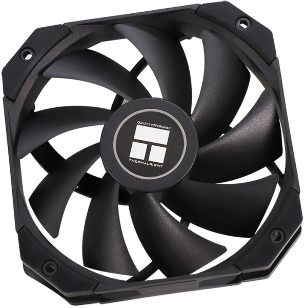 Вентилятор Thermalright TL-D12B 120x120x25mm черный 4-pin 25.2dB 120gr Ret