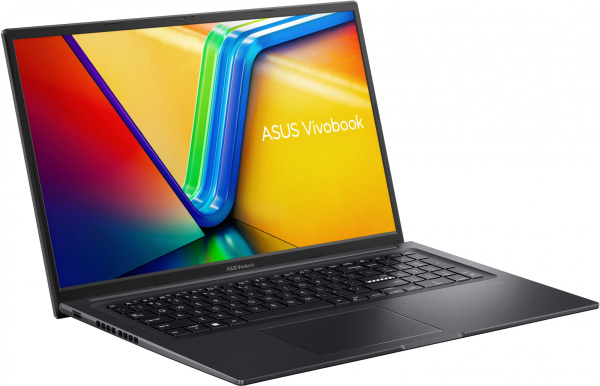 Ноутбук Asus VivoBook 17X M3704YA-AU052 Ryzen 7 7730U 16Gb SSD512Gb UMA 17.3" IPS FHD (1920x1080) noOS black WiFi BT Cam (90NB1192-M00200)