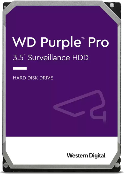 Жесткий диск WD SATA-III 8Tb WD8001PURP Video Purple Pro (7200rpm) 256Mb 3.5"